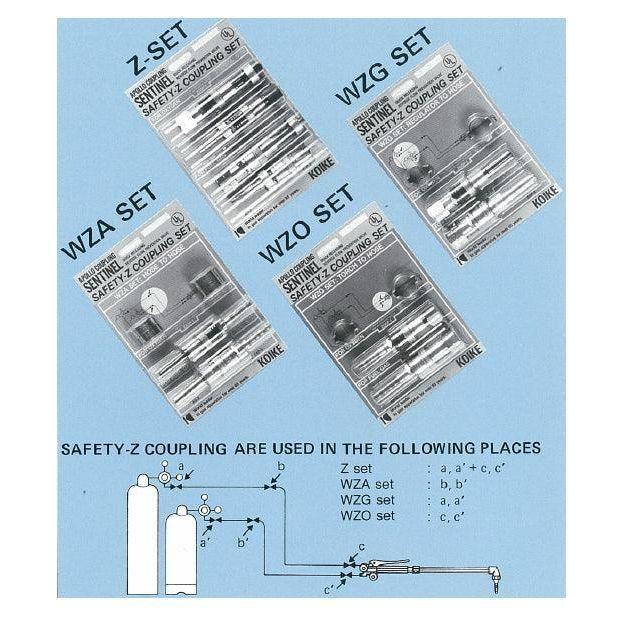 Koike Sentinel Apollo Safety-Z Coupling Set - KHM Megatools Corp. Koike Sentinel Apollo Safety-Z Coupling Set - KHM Megatools Corp.